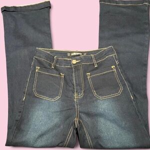 Dollhouse Dark Blue Flare Jeans